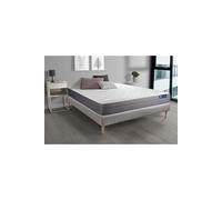Ensemble matelas ACTIMEMO DREAM mémoire de forme 180x200 cm 5zones de confort + sommier KIT gris