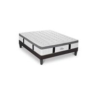 Ensemble Matelas Altesse Mousse Accueil Mémoire de Forme Ferme et sommier en kit 160x200cm