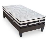 Ensemble Matelas Calliope accueil mémoire de forme - 28cm + sommier - 80x200 cm