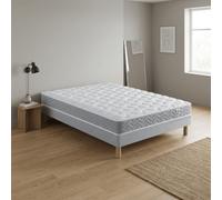 Ensemble Matelas Douces Nuits Hydros Mousse HR 35 kg/m3 + Sommier Base Ferme 80x200