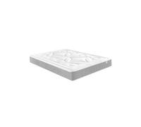 Ensemble Matelas et Sommier Ensemble 9738 180x200 Avec 2 Sommiers Moelleux Blanc
