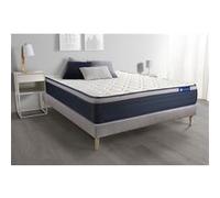 Actisom Ensemble ACTILATEX MAX 140x200 26cm Latex & mémoire de forme Tonique sommier kit gris