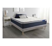 Ensemble matelas Latex+Mémoire de forme ACTILATEX MAX 180x200 cm Maxi épaisseur 7zones de confort + sommier KIT gris