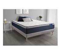 Actisom - Ensemble Matelas+Sommiers 140 x 190 cm - Mousse à Mousse à mémoire de Forme - Matelas pour 2 Personnes- Épaisseur : 26 cmcm - Soutien et Confort : Ferme - Marque Française