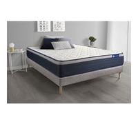 Ensemble matelas Memoire de forme ACTIMEMO MAX 180x200 cm Maxi epaisseur 7zones de confort + sommier KIT gris