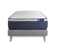 Ensemble matelas Mémoire de forme ACTIMEMO MAX 90x190 cm Maxi épaisseur 7zones de confort + sommier