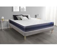 Ensemble matelas Memoire de forme ACTIMEMO MORPHO 160x200 Maxi epaisseur 5zones de confort + sommier KIT gris
