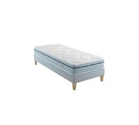 Ensemble matelas mémoire de forme, sommier et pieds Songe 500 - 90x210