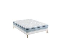 Ensemble matelas mémoire de forme, sommier Lune et pieds Songe 500 - 140x200
