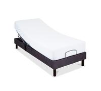 BELLECOUR LITERIE - Ensemble ATHENA 70x200 cm - Sommier électrique + Matelas Mémoire de forme