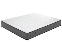 - Ensemble Matelas mousse Dream accueil mémoire - 140x190cm et 2 Oreillers 70x40 - Sommier kit gris