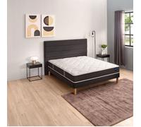 Ensemble matelas mousse So Good, sommier tapissier Unic et pieds - Bultex - 90x190
