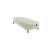 Ensemble matelas naturel latex naturel, sommier et pieds Aube 700 - 90x200
