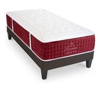 Ensemble Matelas Passion Ressorts ensachés Accueil mémoire et sommier en kit - 90 x 190 cm