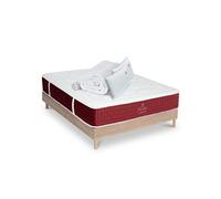Ensemble Matelas Passion Ressorts ensachés Accueil mémoire + sommier + accessoires - 180 x 200