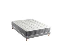 Ensemble Matelas Ressort 7 zones H.30cm + Sommier Fabriqué en France MAX Dimensions - 140 x 190 cm