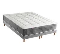 Ensemble Matelas Ressort 7 zones H.30cm + Sommier Fabriqué en France MAX Dimensions - 2x80 x 200 cm G