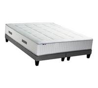 Ensemble Matelas Ressort 7 zones + Mémoire de forme + Sommier BELLAGIO Fabriqué en France Dimensions - 2x80 x 200 cm G
