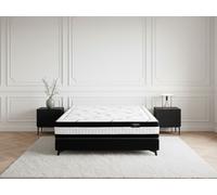 Ensemble matelas ressorts ensachés et latex + sommier MON ULTIME 2x90x200 BOBOCHIC 2x90x200