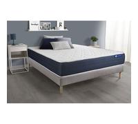 Ensemble matelas Ressorts ensaches et Memoire de forme ACTIFLEX SLEEP 180x200 5zones de confort + sommier KIT gris