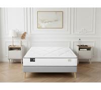 Ensemble matelas ressorts ensachés IENA + sommier BOBOCHIC x SIMMONS ® 2x80x200 BOBOCHIC 2x80x200