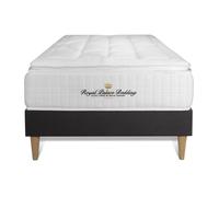 Ensemble Matelas Ressorts Ensaches + Memoire De Forme Maxi Epaisseur George V 90x200