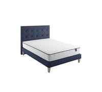 Ensemble matelas ressorts, sommier, pieds et tête de lit Rêve 300 - 140x190