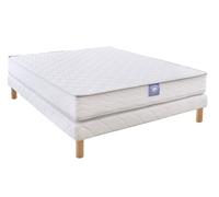 Ensemble matelas sardem forum + sommier tapissier 140x190