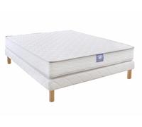Ensemble matelas sardem belle literie forum + sommier tapissier 140x190