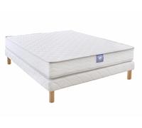 Ensemble matelas sardem belle literie forum + sommier tapissier 160x200