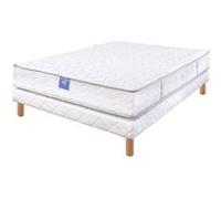 Ensemble matelas sardem belle literie forum visco + sommier tapissier 140x190 G