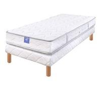 Ensemble matelas sardem belle literie forum visco + sommier tapissier 90x190 G