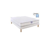 Ensemble matelas sardem belle literie forum + sommier tapissier 140x190