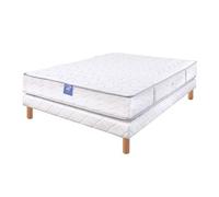 Ensemble matelas sardem belle literie forum visco + sommier tapissier 120x190