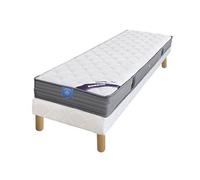 Ensemble matelas sardem passion visco + sommier tapissier 90x190