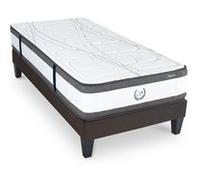 Ensemble Matelas Signature Ressorts ensachés Accueil mémoire et sommier en kit - 90 x 190 cm