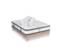 Ensemble Matelas Signature Ressorts ensachés Accueil mémoire sommier accessoires 140 x 190