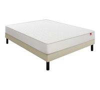Ensemble Matelas Sommier 120 x 190 Voyage 120x190 + sommier Lin + Pieds