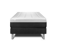 Ensemble Matelas Sommier 120x200 cm - Sommier Noir (en kit) - Vital Form Noir