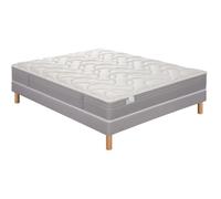 Ensemble matelas sommier 140 x 190 SIMMONS Hauteur 26 cm - Ressorts ensachés Fullspring - Fabriqué en France R-SW3