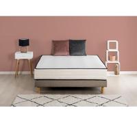 Ensemble Matelas + Sommier 140x190 cm - Mousse - 25 cm - DEKO DREAM HOTEL Seasons