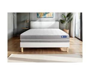 Ensemble Matelas Sommier 140x200 cm - Actimemo Touch
