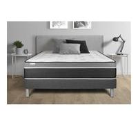 Ensemble VITAL CARE 140 x 200 cm sommier Kit gris