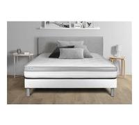 Ensemble VITAL RELAX 140 x 200 cm sommier Kit blanc