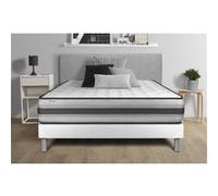 Ensemble VITALPOWER RECOVER 140 x 200 cm sommier Kit blanc