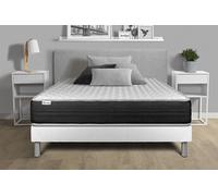 Ensemble Matelas Sommier 140x220 cm - Vitalmemo One