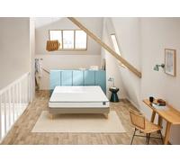 Ensemble matelas + sommier 160 x 200 cm enduit moka - Bultex ensemble basicly