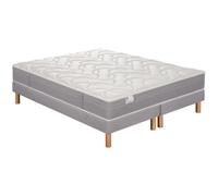 Ensemble matelas sommier 160 x 200 SIMMONS cm (Sommier 2x80) Hauteur 26 cm - Ressorts ensachés Fullspring - Fabriqué en France R-SW3