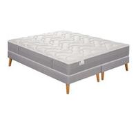 Ensemble matelas sommier 160 x 200 SIMMONS cm (Sommier 2x80) Hauteur 26 cm - Ressorts ensachés Fullspring - Fabriqué en France R-SW3