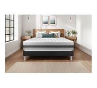 Ensemble Matelas Sommier 160x190 cm - Sommier Noir (en kit) - Vitalspring Recover Noir